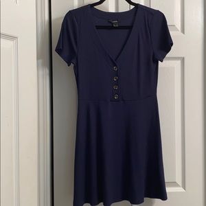 Forever 21 dark blue dress